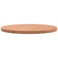 Dessus de table Ø50x2,5 cm rond bois massif de hêtre