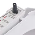 Abattant WC à fermeture en douceur Libération rapide Blanc