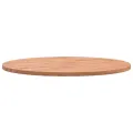 Dessus de table Ø50x1,5 cm rond bois massif de hêtre