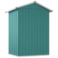 Abri de jardin Vert 126x97,5x177 cm Acier galvanisé