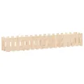 Lit surélevé de jardin design de clôture 200x30x30cm pin massif