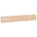 Lit surélevé de jardin design de clôture 200x30x30cm pin massif