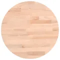 Dessus de table Ø30x4 cm rond bois massif de hêtre