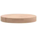 Dessus de table Ø30x4 cm rond bois massif de hêtre