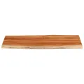 Dessus de table 140x60x2,5cm rectangulaire bois massif d'acacia