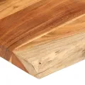 Dessus de table 140x60x2,5cm rectangulaire bois massif d'acacia