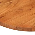 Dessus de table 90x40x3,8 cm ovale bois massif d'acacia