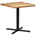 Pied de table de bistro noir 76x76x72 cm fonte