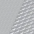 Couverture de piscine Argenté 488x244 cm PE