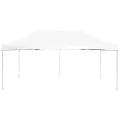 Tente de réception pliable Aluminium 6 x 3 m Blanc