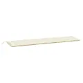 Coussin de banc de jardin crème 200x50x7 cm tissu oxford