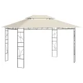Belvédère 4x3x2,7 m Crème 160 g/m²