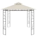 Belvédère 4x3x2,7 m Crème 160 g/m²