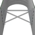 Lit surélevé de jardin Acier enduit de poudre 152x40x36 cm Vert