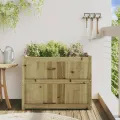 Jardinière 90x50x70 cm bois de pin imprégné