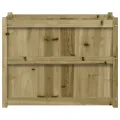 Jardinière 90x50x70 cm bois de pin imprégné