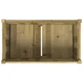 Jardinière 90x50x70 cm bois de pin imprégné