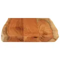 Dessus de table 50x40x3,8 cm rectangulaire bois massif d'acacia