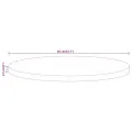 Dessus de table Ø 40x2,5 cm rond bois de manguier massif
