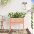 Jardinières avec pieds 70x31x70 cm bois massif douglas