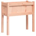 Jardinières avec pieds 70x31x70 cm bois massif douglas