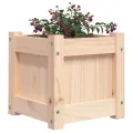 Jardinière 31x31x31 cm bois de pin massif
