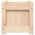 Jardinière 31x31x31 cm bois de pin massif