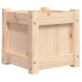 Jardinière 31x31x31 cm bois de pin massif
