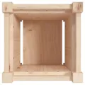 Jardinière 31x31x31 cm bois de pin massif