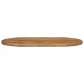 Dessus de table 100x50x3,8 cm ovale bois massif de manguier