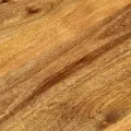 Dessus de table 100x50x3,8 cm ovale bois massif de manguier