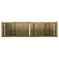 Jardinière 180x50x50 cm bois de pin imprégné