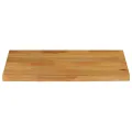 Dessus de table à bord vivant 90x60x2,5 cm bois massif manguier