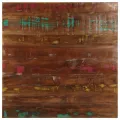 Dessus de table 80x80x3,8 cm carré bois massif de récupération