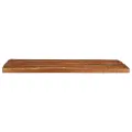 Dessus de table 100x80x2,5cm rectangulaire bois massif récupéré