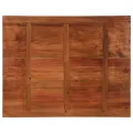 Dessus de table 100x80x2,5cm rectangulaire bois massif récupéré