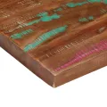 Dessus de table 100x80x2,5cm rectangulaire bois massif récupéré