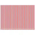 Tissu de remplacement pour auvent rayures rouges et blanches