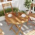 Dessus de table 70x70x2,5 cm octogonal bois de teck massif