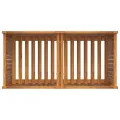 Jardinière avec doublure 100x50x75 cm bois massif d'acacia