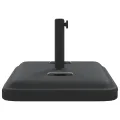 Base de parasol avec poignées pour mâts Ø38 / 48 mm 27 kg carré