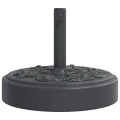 Base de parasol pour mâts Ø38 / 48 mm 25 kg rond