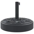 Base de parasol pour mâts Ø38 / 48 mm 25 kg rond