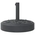 Base de parasol pour mâts Ø38 / 48 mm 25 kg rond