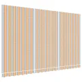 Tissu de remplacement pour auvent rayures multicolores 5x3 m
