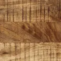 Meuble TV 70x34x46 cm bois massif de manguier brut