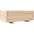 Jardinière 70x40x26,5 cm bois de pin massif