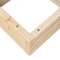 Jardinière 50x50x23 cm bois de pin massif