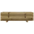 Jardinière 90x40x26,5 cm bois de pin imprégné