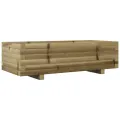 Jardinière 90x40x26,5 cm bois de pin imprégné